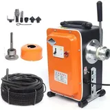 Senderpick - Elektrischer Rohrreiniger 750 w, Rohrreiniger von 20 mm bis 110 mm Abflussrohrreiniger für Badewannen