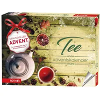 ROTH Tee Adventskalender gefüllt mit hochwertigen Teemischungen, Kalender mit Tee für die Vorweihnachtszeit