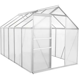 Zelsius Gewächshaus Aluminium Silber HKP 6 mm 5,90 m2