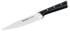 Tefal Ice Force Kochmesser, Edelstahl, Widerstandsfähiges Küchenmesser gegenüber Rost, 1 Kochmesser, Klingenlänge: 15 cm