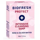 Biofresh cosmetics Desinfizierende feste Seife mit Rose und Silver Wasser 100 g