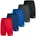 Herren XXL Rot/Royal/Schw Navy/Anthra XXL