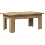 vidaXL Couchtisch Artisan-Eiche Braun 100 x 60 x 42 cm