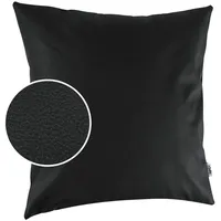 Kisska Kissenbezug Kunstleder Dekokissen Sofakissen Leder-Kissenbezüge Kissenhülle Kissen KUMO