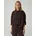 Jacke mit Reißverschluss Modell JANICA Dunkelbraun 38