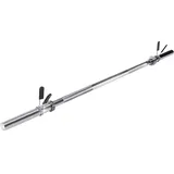 wuuhoo® Zement Hantelscheiben Mike 30/35mm, Langhantelgewichte Set 20kg - 30kg, beschichtet in Schwarz, 1,25, 2,5, 5, 10 kg, Zement Kunststoff Gewichtscheiben 200 cm