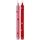 BUTLERS Stabkerze, Rot, Naturmaterialien, 2.5x25x2.5 cm, Dekoration, Kerzen ø Zubehör
