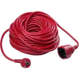 as - Schwabe as Schwabe Kunststoff-Verlängerungskabel 15 m Rot 51153