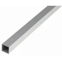 GAH Alberts Vierkantrohr Alu Silber Elox. 2 m 30 x 30 mm 2 mm