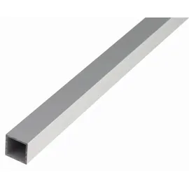 GAH Alberts Vierkantrohr Alu Silber Elox. 2 m 30 x 30 mm 2 mm