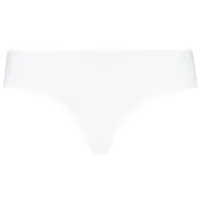 Hanro Slip mit eingefassten Abschlüssen, Weiss, L