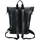 The Skandinavian Brand Leder Rucksack Schwarz