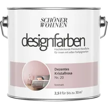 Schöner Wohnen Designfarben 2,5 l dezentes kristallrosa