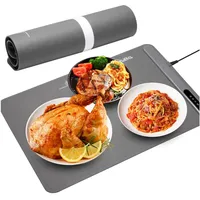 casativo Warmhalteplatte, Speisewärmer, Grau, Schwarz