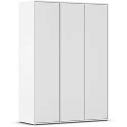 rauch Kleiderschrank »Nabilia« - 140x53x194cm - weiß - Holz / Holz