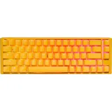 Ducky One 3 Yellow SF - USB - Mechanischer Switch - RGB-LED - Gelb