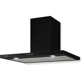 Klarstein Limelight Wandhaube 90 cm schwarz