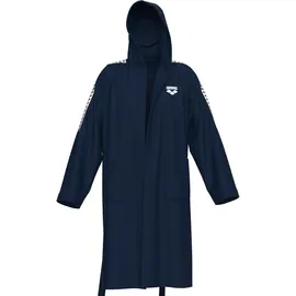 Arena Bademantel Team Stripe Blau XL