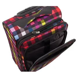 Franky T27-F 4-Rollen Cabin 55 cm / 49 l multicolor/black