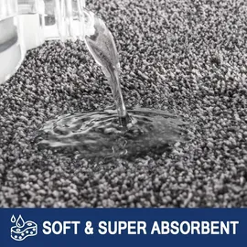 FCSDETAIL Schmutzfangmatte 50x80cm waschbar rutschfest