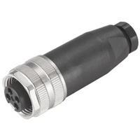 Weidmüller 1812480000 Sensor-/Aktor-Steckverbinder, unkonfektioniert 7/8 Buchse, gerade Polzahl