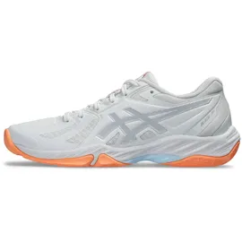 Asics Blade FF, Größe 40 1⁄2 in Silber White/Grey Blue Gr. 9 - 42 2/3 EU