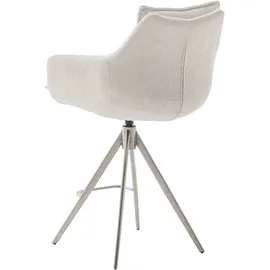 MCA Furniture Bistrostuhl Parker 60 x 98 x 62 cm Weiß