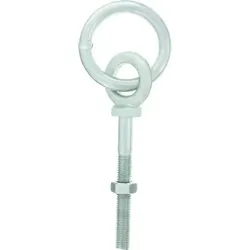 Krippenring einfach 9,0 x 45mm M10 Gewinde verzinkt