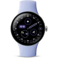 Google Pixel Watch 4 41 mm Aluminiumgehäuse Matte Black/Sportarmband Iris
