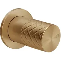 GESSI Habito Waschtisch-Einhebelmischer, INTRECCIO, - warm bronze gebürstet