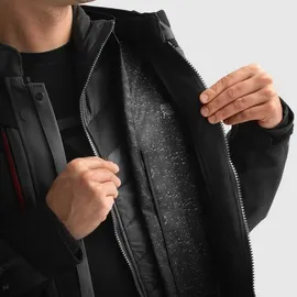 Rebelhorn Hardy 3.0 Textiljacke Grau/Schwarz/Rot XS