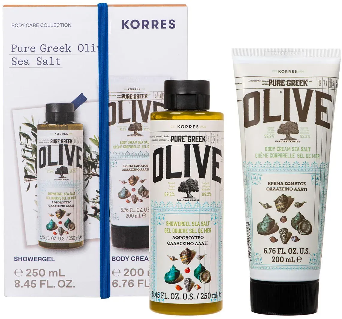 KORRES Pure Greek Olive Sea Salt Body Care Collection