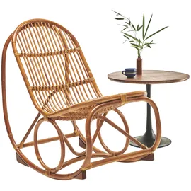 SIT Möbel Schaukelstuhl RATTAN Rattan 53 x 96 x 100 cm Beige