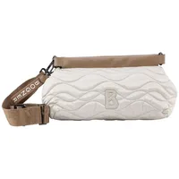 Bogner Julina Schultertasche Polyester Beige/Weiß