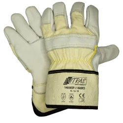 NITRAS HADES Rindvolllederhandschuhe 1403KSP-12 , 1 Packung = 12 Paar, Größe 12