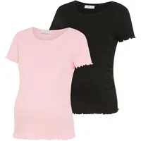 NEUN MONATE Umstandsshirt NEUN MONATE "2er Pack Schwangerschafts-Shirts", Damen, Gr.