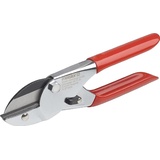 Meister Craft Meister Gartenschere mit Amboss-Klinge - für trockene Zweige & Äste / Rosenschere / Rebschere / Floristenschere / Strauchschere / Amboss-Schere / 9719800, Silber, Schwarz, Rot