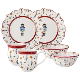 Villeroy & Boch Toy's Delight Frühstücks-Set 6-tlg. Nussknacker bunt