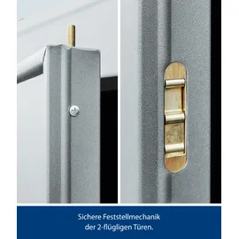 Hörmann Gerätehaus Berry Classic 2,59 x 2,48 m Grau