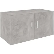 vidaXL Hängeschrank Betongrau 80 x 39 x 40 cm Grau