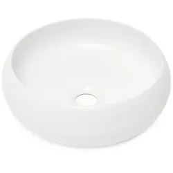 Countertop washbasin SAT Feel 36x36 cm matte without overflow SATFEEL3636