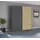 Rauch Schwebetürenschrank Acton 175 x 210 x 59 cm Grau