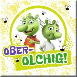 Die Olchis. Magnet "Ober-Olchig"