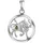 VIVANCE Sternzeichen Stier Weiß 925