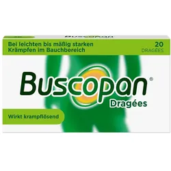 Buscopan Dragées bei Bauchschmerzen & -krämpfen 20 St