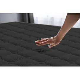 Moonia - Air Black Memory-schaum Matratze - 150x190 cm,