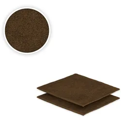 EXKLUSIV HEIMTEXTIL Handtuch 500g/m2 2x Seiftuch 30 x30 cm Schokobraun Hohe Qualität