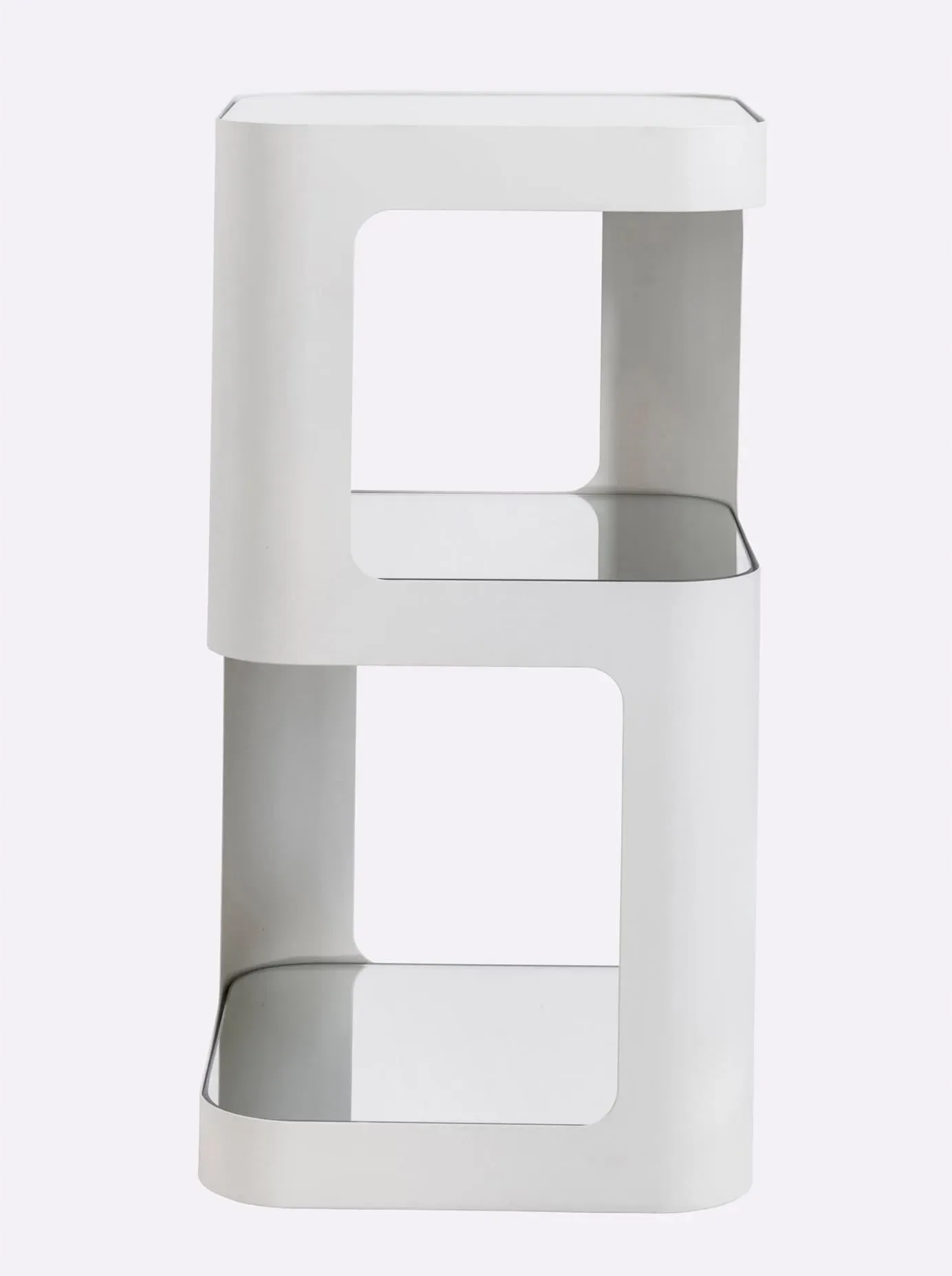 Beistelltisch HEINE HOME, weiß, B:30cm H:57,5cm T:30cm, Tische, Beistelltisch