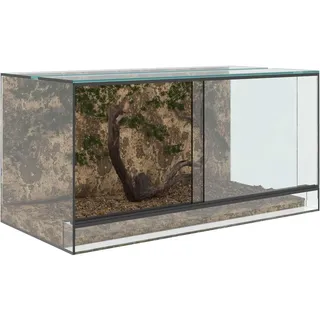 vidaXL Terrarium mit Speicher Transparent 80 x 40 x 40 cm Glas
