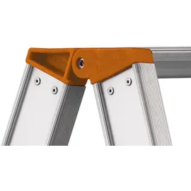 Layher Stufenstehleiter Topic 1043 2 x 4 Sprossen 1043004